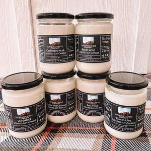 Scented candles, 12 oz and 16 oz in case quanities.